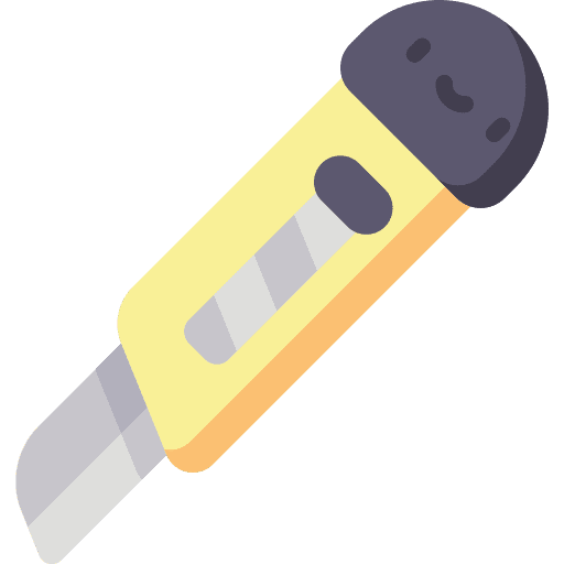 Cutter cut cutting construction and tools icon