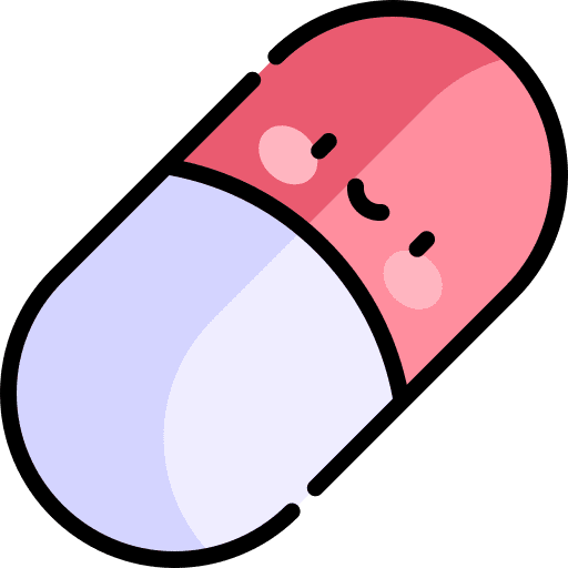 Pill medicine healthcare and medical capsule icon