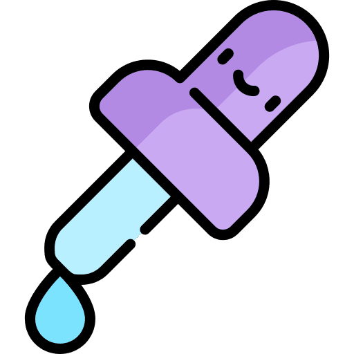 Dropper chemical picker healthcare and medical icon