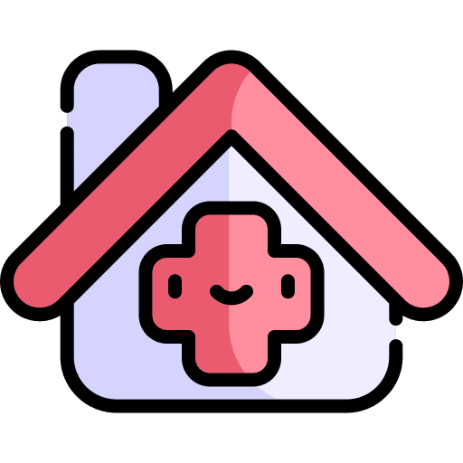 Hospital healthcare and medical cross first aid icon