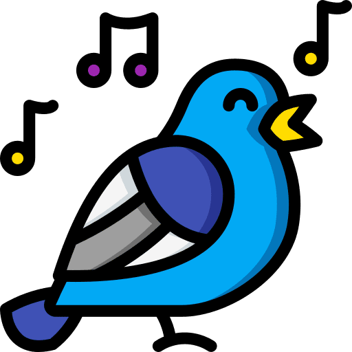 Bird wildlife fly animals icon