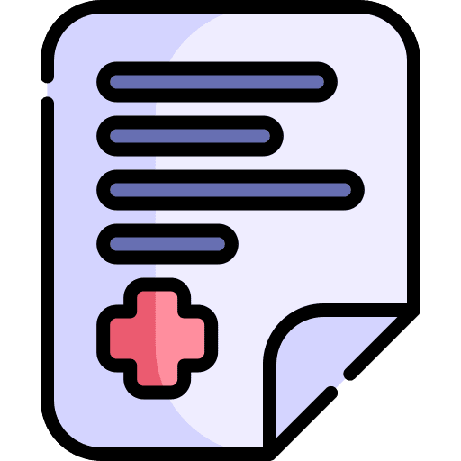Health report health report medical health clinic icon