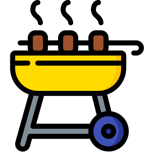 Barbeque grilled meat grill barbeque icon