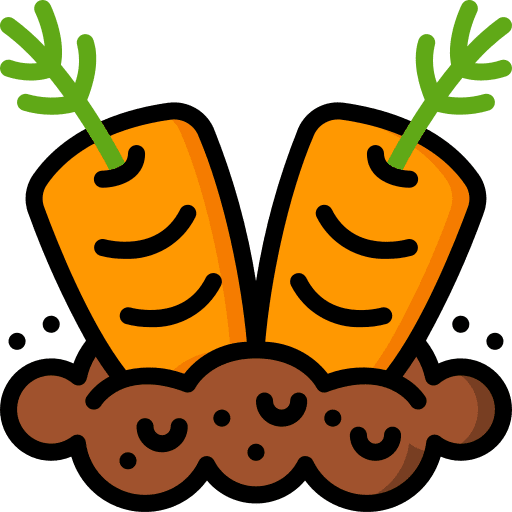Carrots carrot vegan vegetarian icon