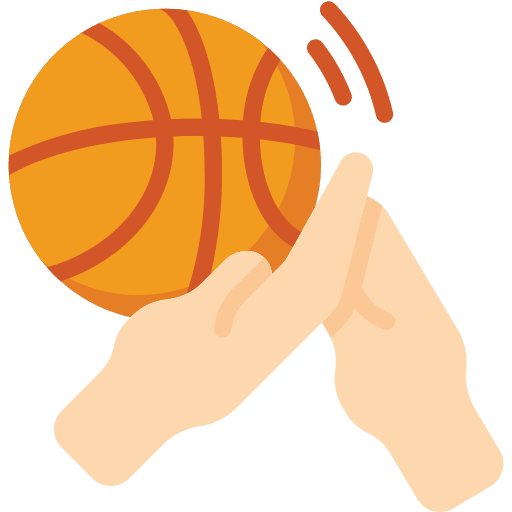 Ball play game basketball icon