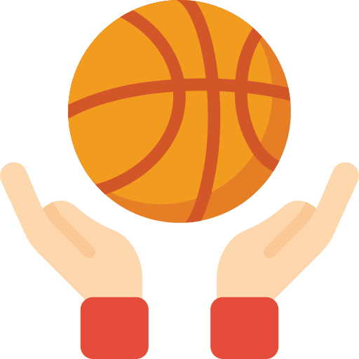 Ball play sports and competition basketball icon