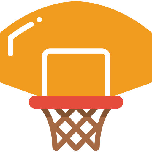 Hoop play game net icon