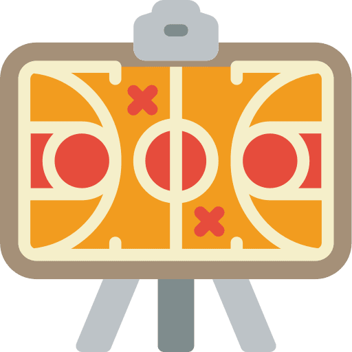 Presentation court presentation play icon