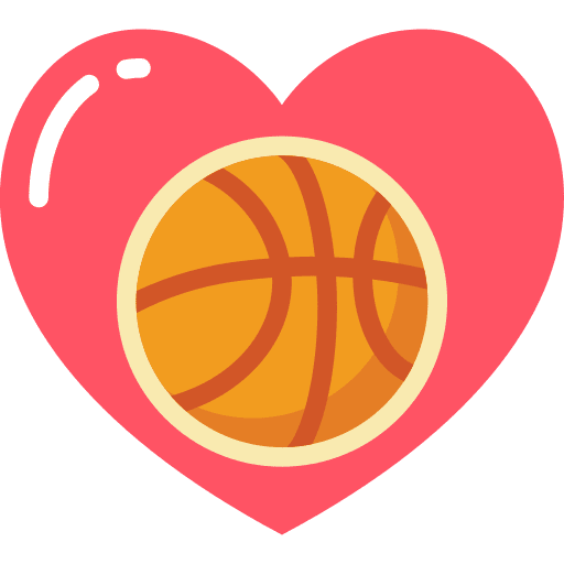 Heart heart game ball icon