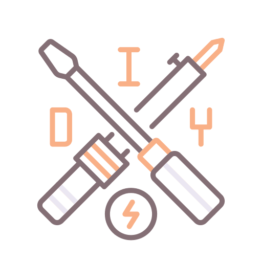 Electrician electronics electrical business and finance icon