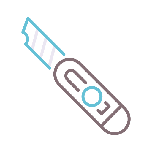 Cutter sharp equipment construction and tools icon