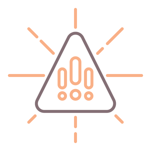 Danger triangle danger electric danger sign icon