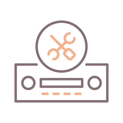 Dvd player electronics dvd player device icon