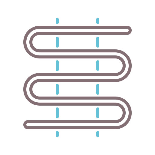 Underfloor heating heating home automation technological icon