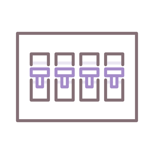 Fuse box edit tools electronics maintenance icon