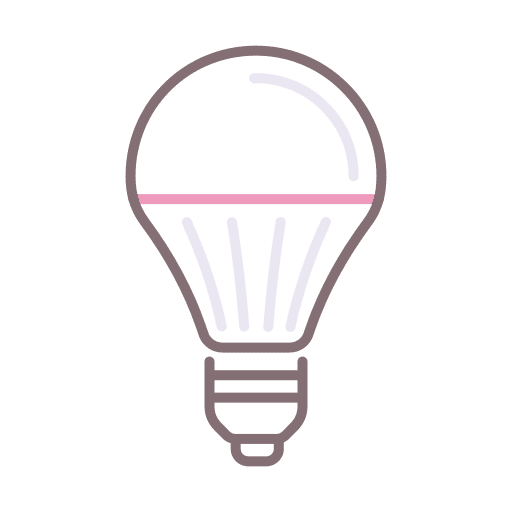 Led light led bulb light led icon