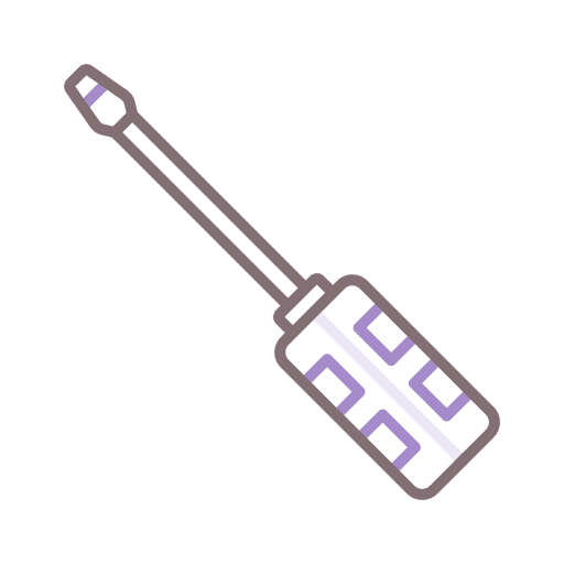 Screwdriver screwdriver electrical service tool icon