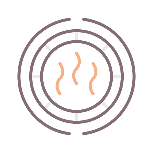 Smoke detector protect protection fire icon