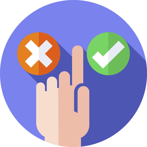 Rating evaluation choose marketing icon