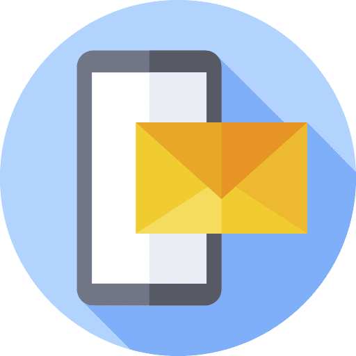 Email message social media technology icon
