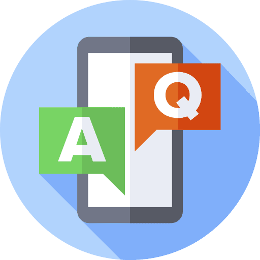 Q laptop q interface icon