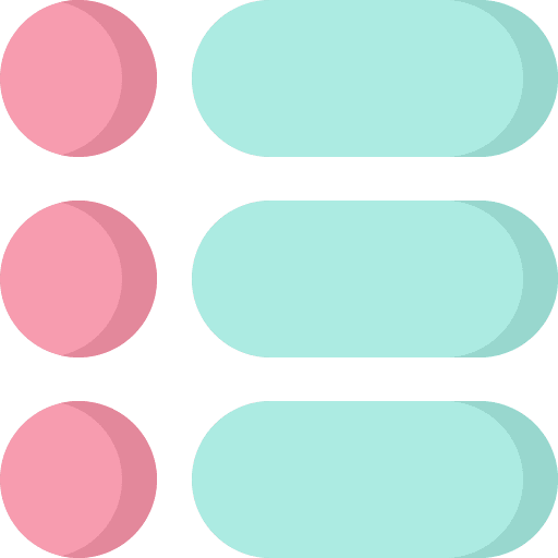 List checklist index text lines icon