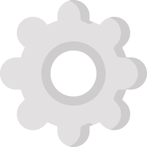 Settings tools and utensils cogwheel configuration icon