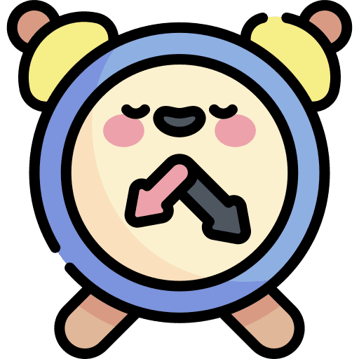 Alarm clock timer time sleep icon