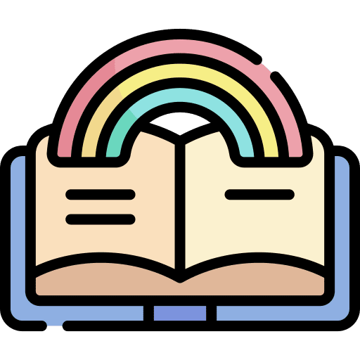 Fairy tale legend cultures book icon