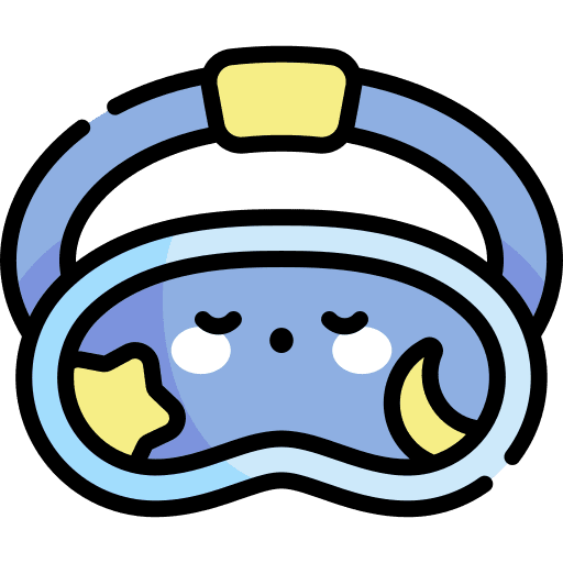 Sleeping mask sleeping mask wellness calm icon