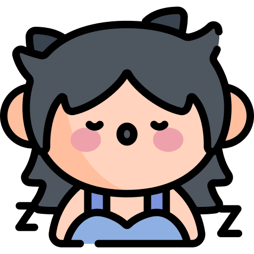 Sleeping sleepy profile rest icon