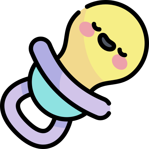 Pacifier pacifier childhood toy icon