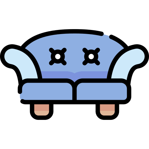 Sofa sofa furniture and household couch icon