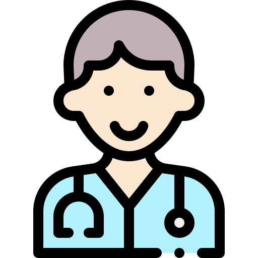 Doctor technician doctor clinic icon