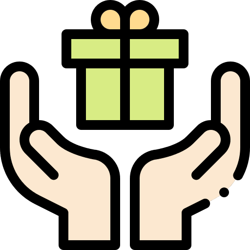 Gift surprise present birthday and party icon