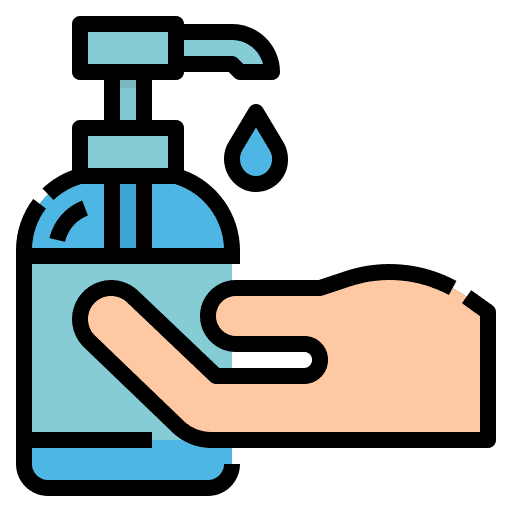 Disinfectant covid 19 disinfectant healthcare and medical icon