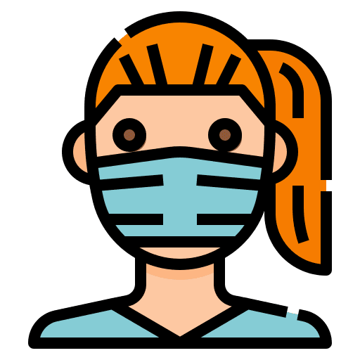 Mask coronavirus virus covid icon