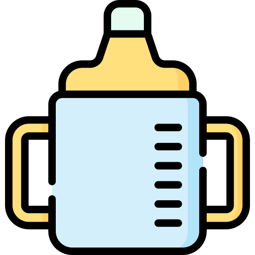 Feeding bottle feeding bottle kid and baby milk icon