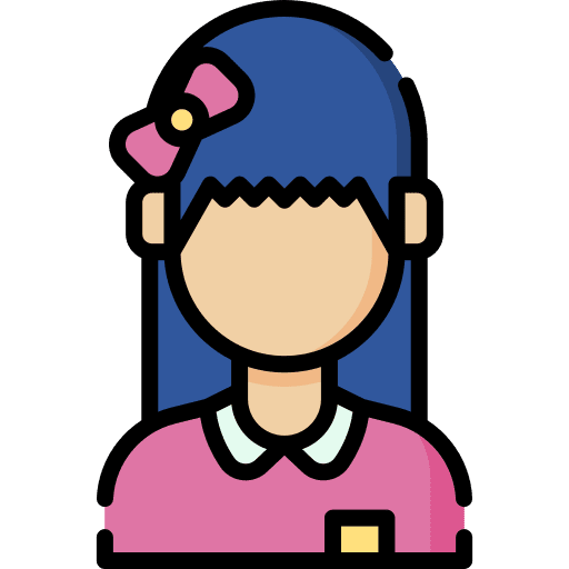 Girl girl people profile icon