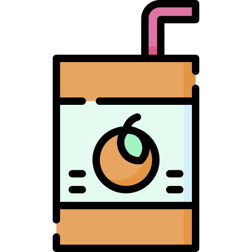 Juice box orange juice juice box icon