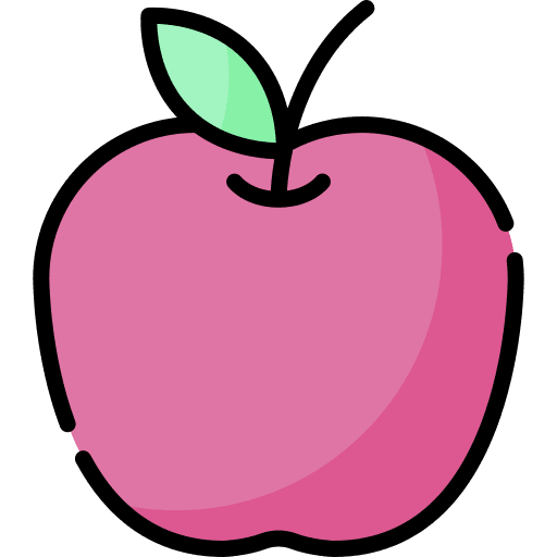 Apple apple vegetarian fruit icon