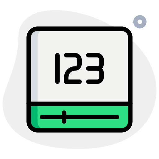 E-learning kids learning count icon