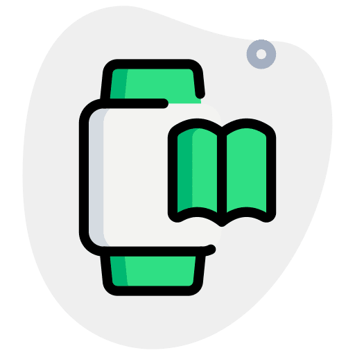 Smartwatch study education smartwatch icon
