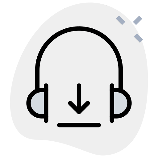 Music file download musical note education icon