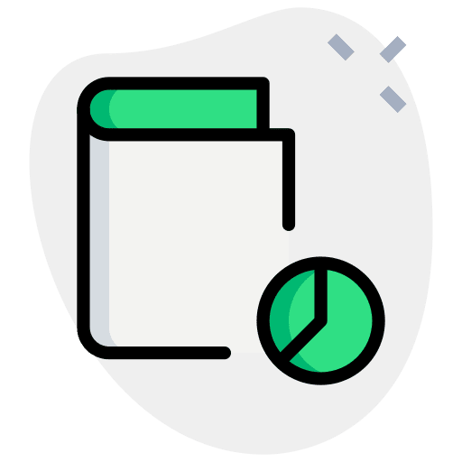 Pie chart syllabus classroom student icon