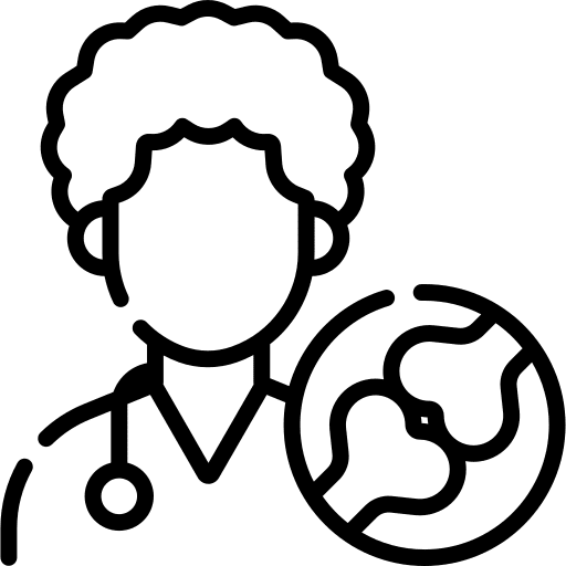 Orthopedist bone profession orthopedist icon