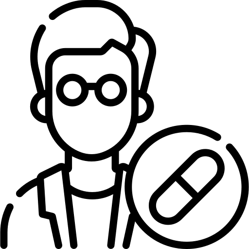 Pharmacist health pharmacist doctor icon