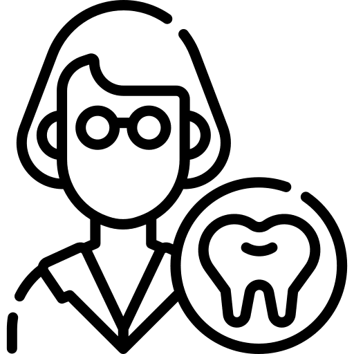Dentist avatar dentist woman icon