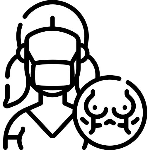 Surgeon professional woman professions and jobs icon