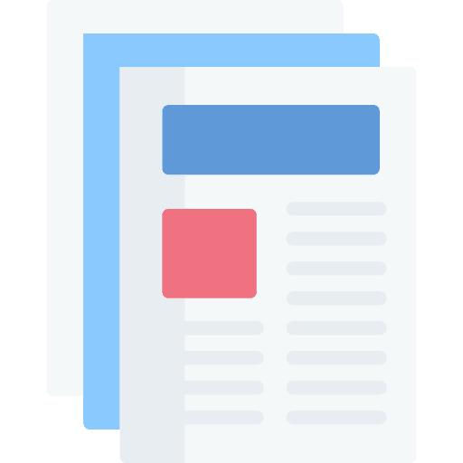 Newspaper newspaper bulletin magazine icon